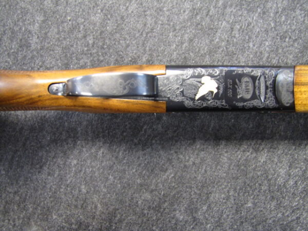 Fair SLX600 Black 20GA over/under, 26" barrels, Multi-3 chokes, gold embossed birds, original box