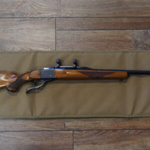 Ruger No. 1 .25-06 single-shot rifle 26" barrel with scope bases and rings installed — used very good