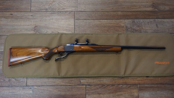 Ruger No. 1 Ruger No. 1 .25-06 single-shot rifle 26" barrel with scope bases and rings installed — used very good