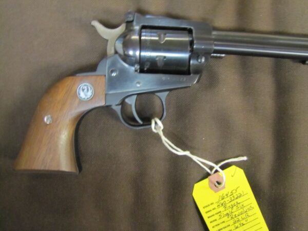 IMG_7476 Ruger Single-Six single-action revolver with magnum cylinder (.22 WMR), 6.5" barrel — used excellent