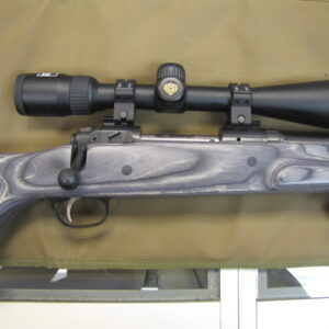Savage II .300 Rem bolt-action rifle 24" with Timney trigger, Boyd-style thumbhole Saum stock, Nikon ProStaff 4-12x scope and bipod