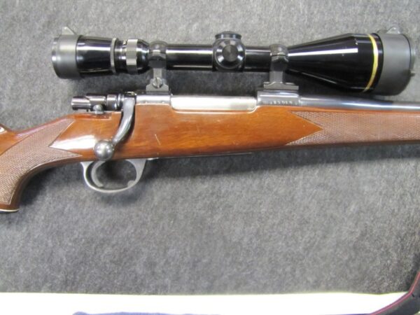 Interarms Mark X .30-06 24" with Shilen barrel, Timney FWT trigger, Monte Carlo stock and ebony forend cap, Leupold 3.5-10x50