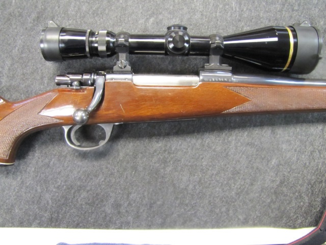 Interarms Mark X .30-06 24" with Shilen barrel, Timney FWT trigger, Monte Carlo stock and ebony forend cap, Leupold 3.5-10x50