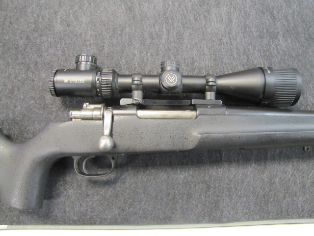 Custom Mauser bolt-action rifle 6.5x47 Lapua with 26" Shilen barrel and Vortex Crossfire II 6-18x44 scope