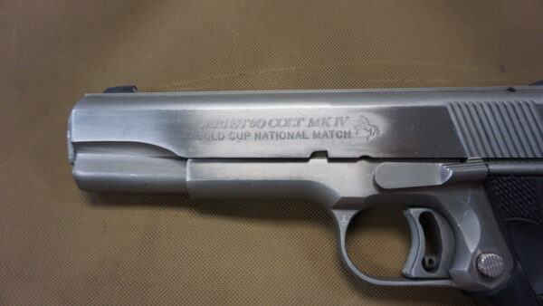 Colt Gold Cup National Match 1911 Pistol – .45 ACP