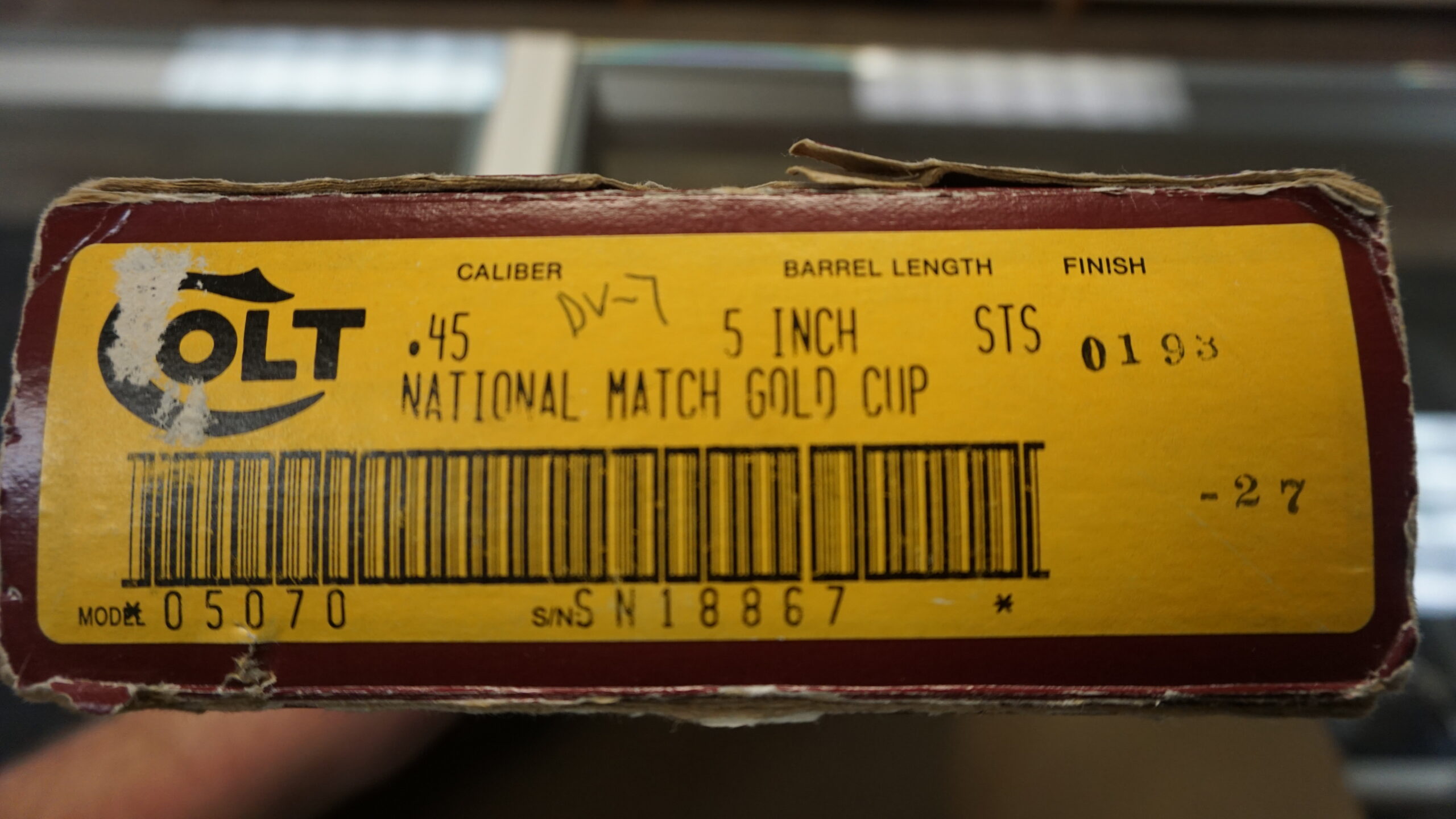 Colt Gold Cup National Match 1911 Pistol – .45 ACP - Image 8