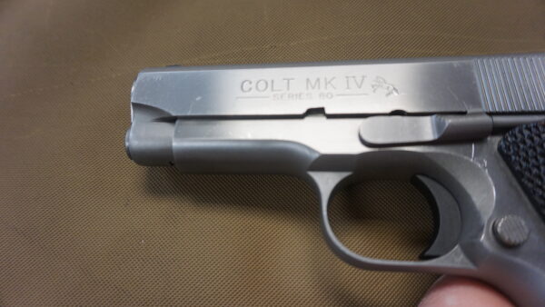 Colt MK IV Semi-Automatic Pistol – .45 ACP