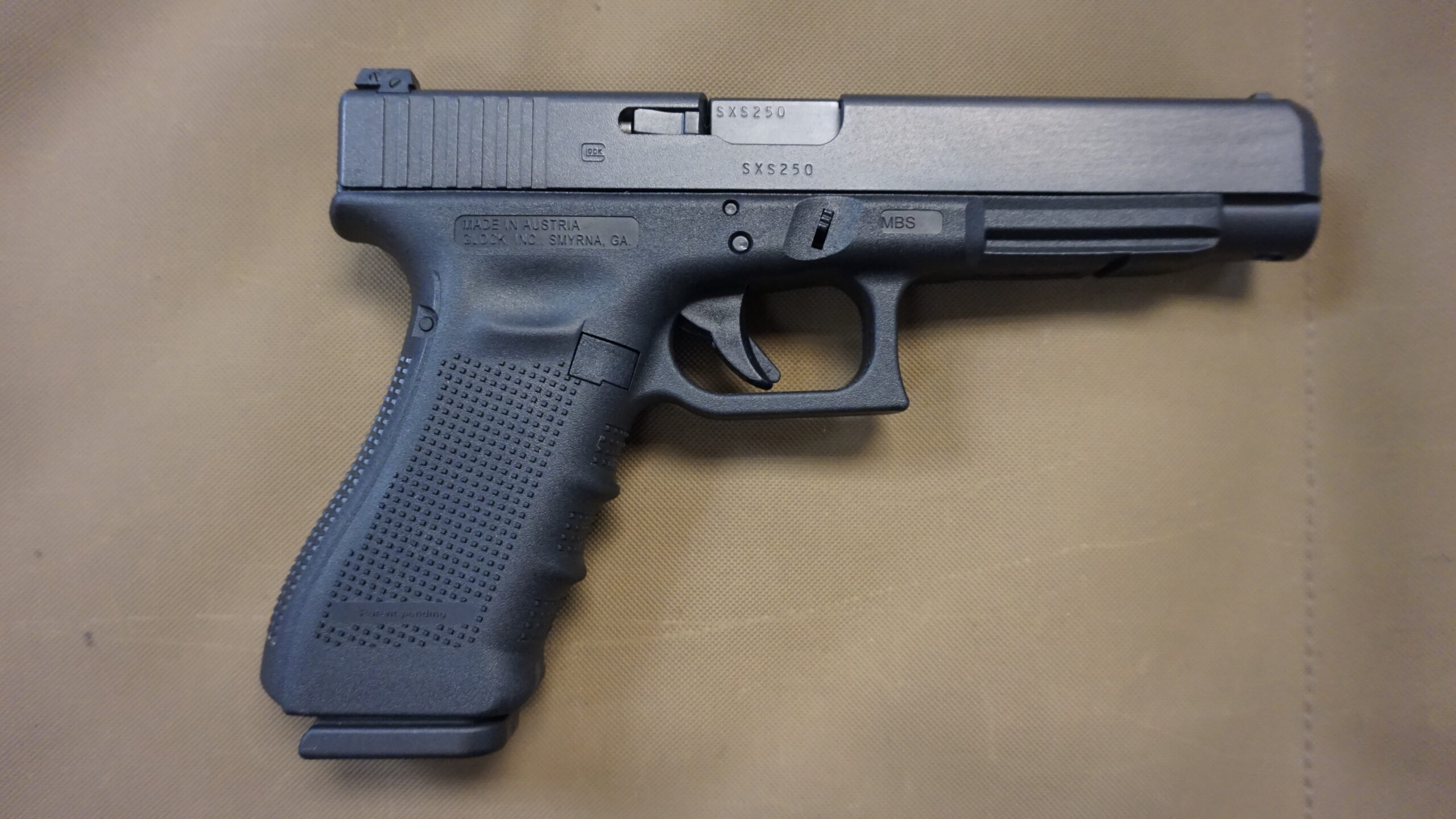 Glock G34 Gen 4 Semi Auto Pistol 9mm handgun