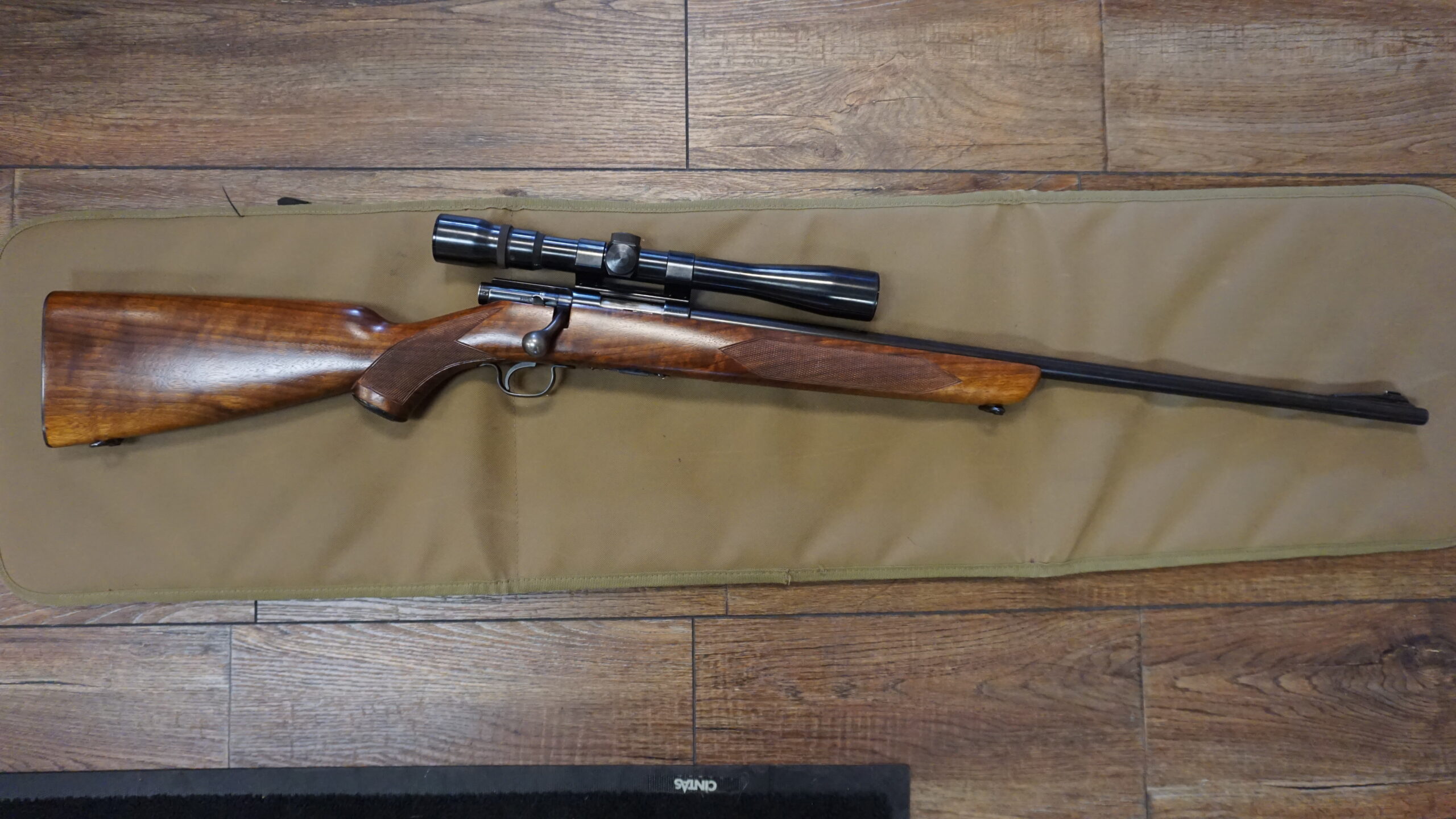 Winchester Model 43 deluxe rifle