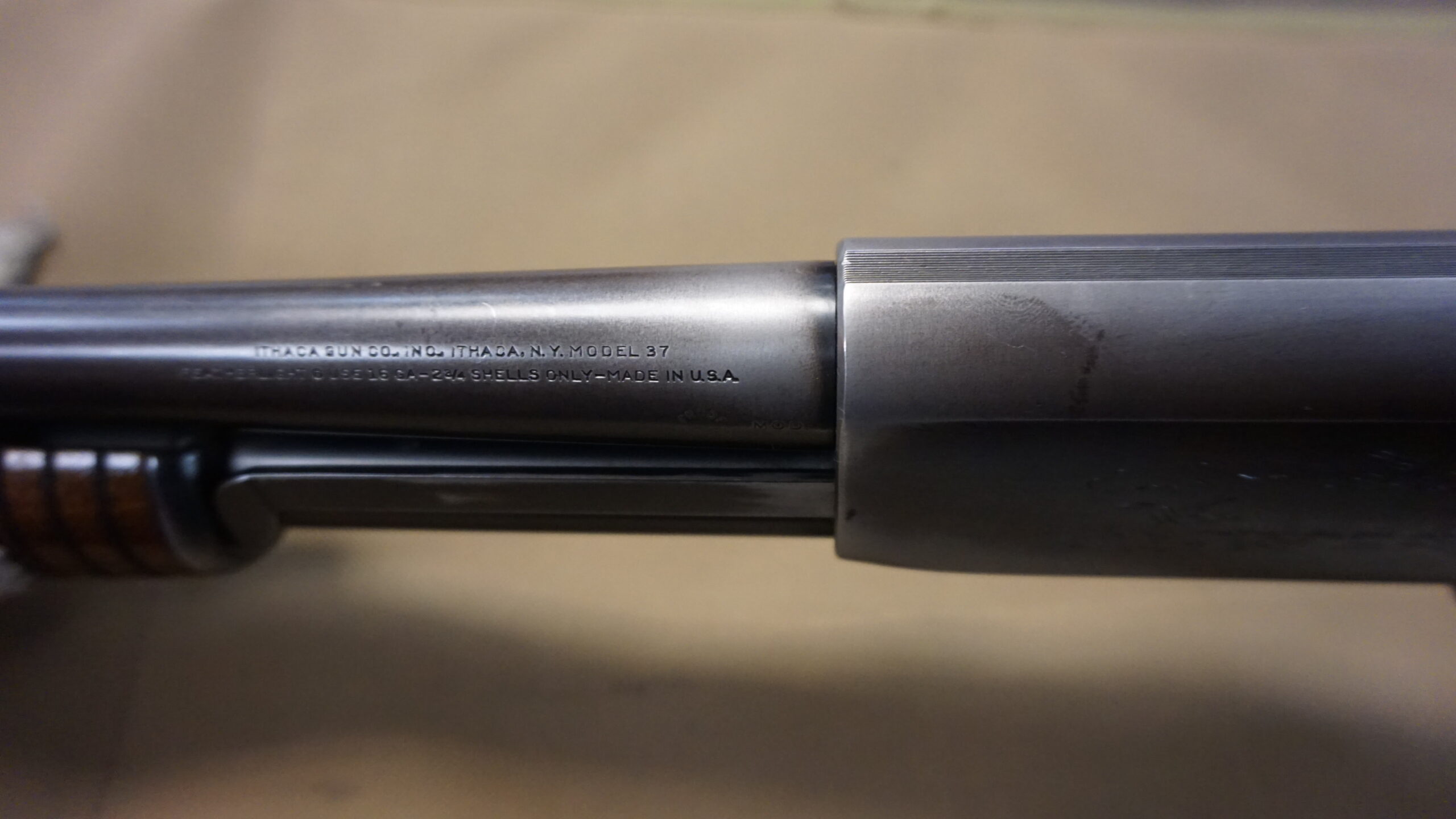 Ithaca Model 37 Featherlight Pump Shotgun – 16 Gauge - Image 11