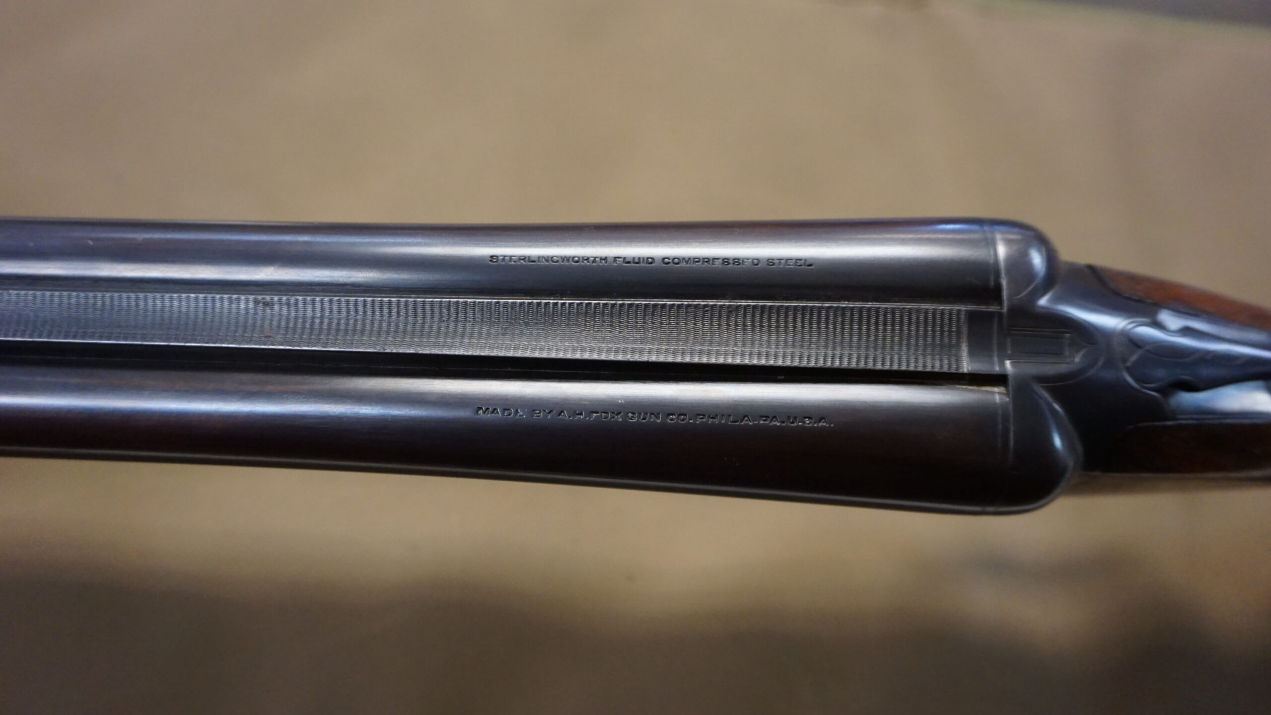 A.H. Fox Sterlingworth Side-by-Side Shotgun – 12 Gauge - Image 12