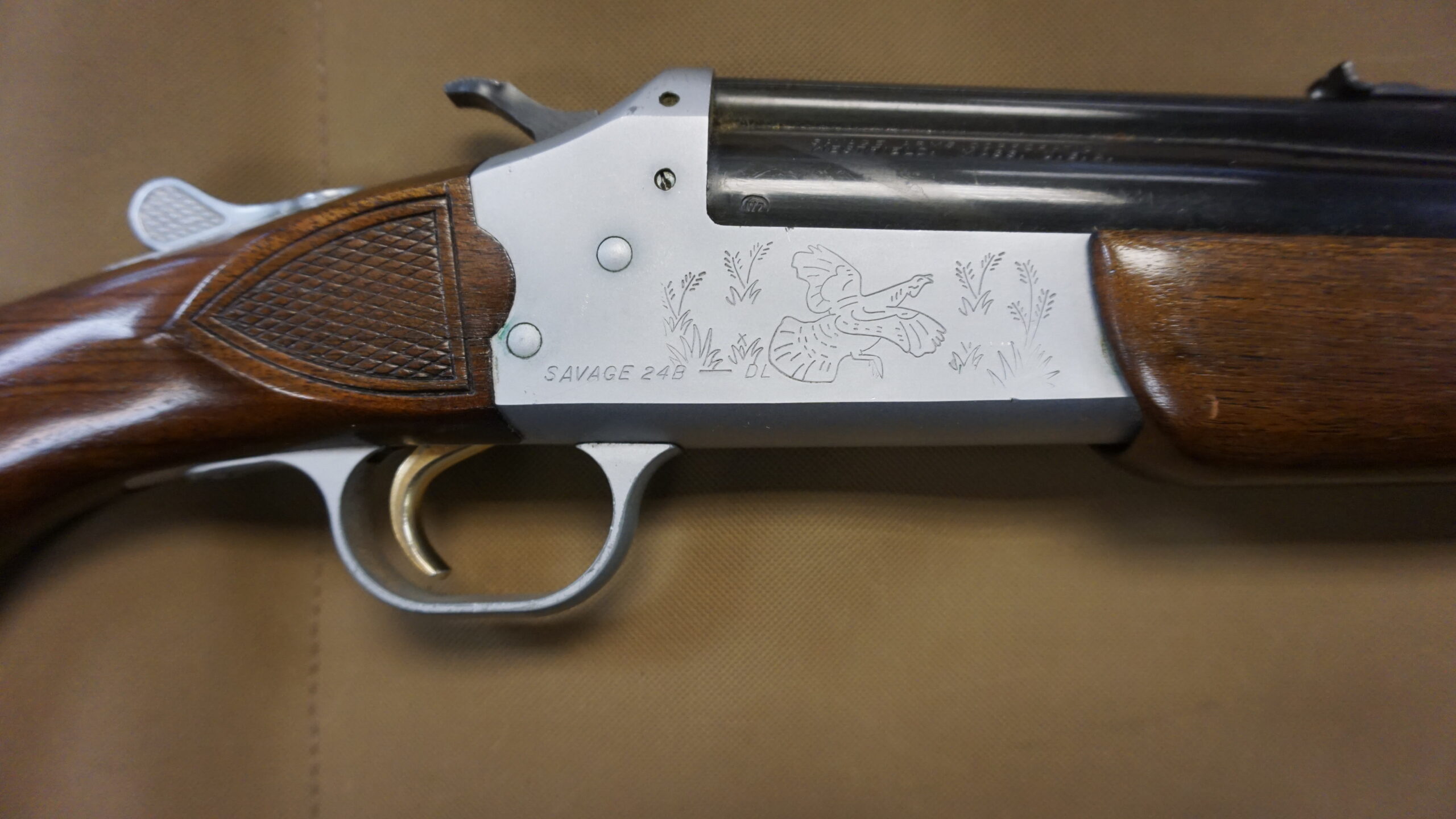 Savage Model 24B Deluxe Combination Gun – .22 Magnum / 20 Gauge - Image 2