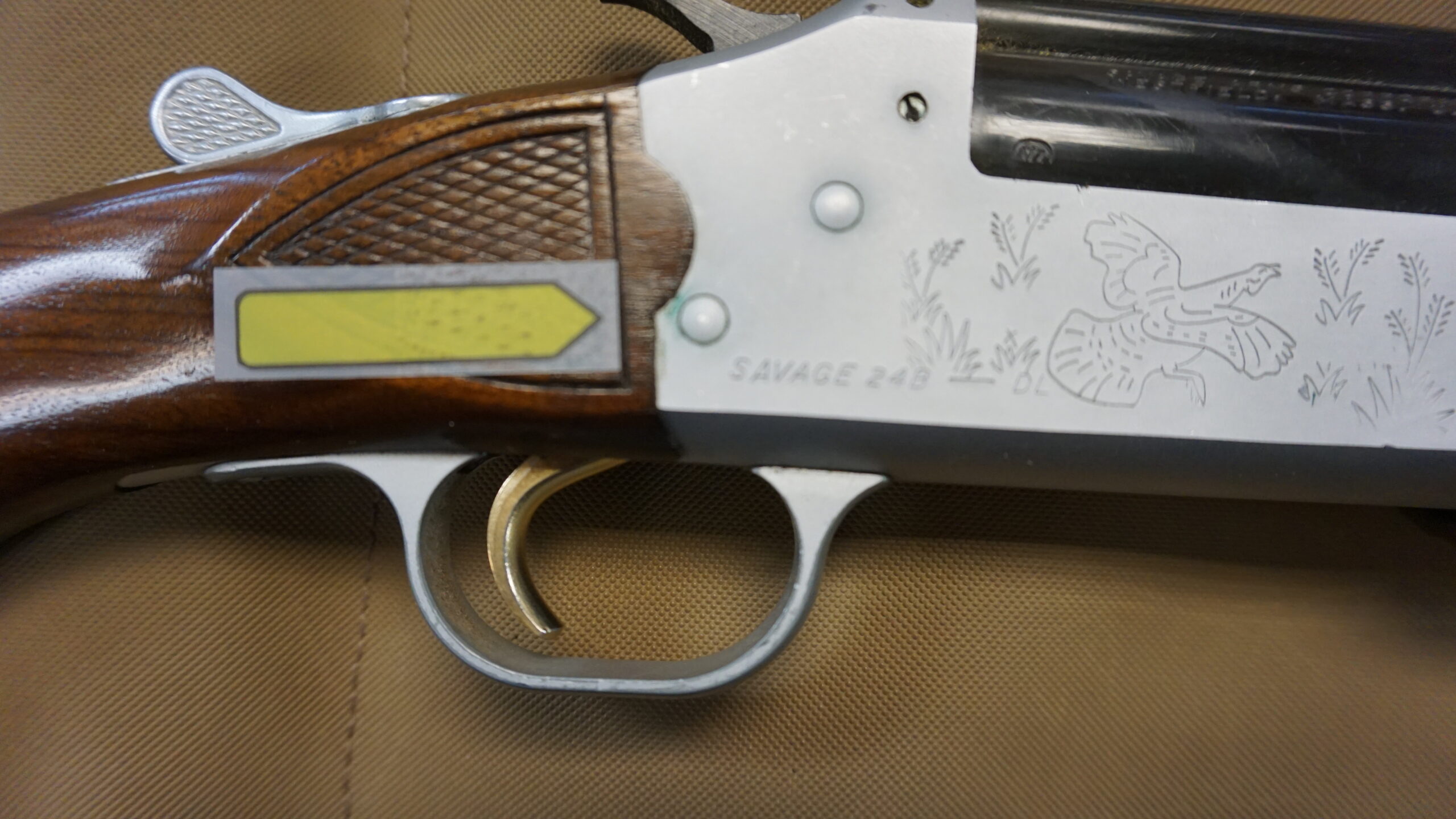 Savage Model 24B Deluxe Combination Gun – .22 Magnum / 20 Gauge - Image 3