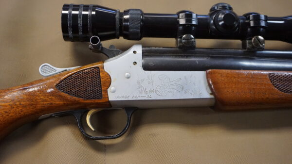 Savage Model 24H-DL Combination Gun – .22 Magnum / 20 Gauge