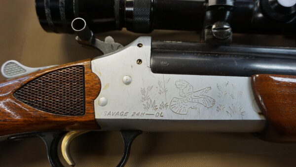 Savage Model 24H-DL Combination Gun – .22 Magnum / 20 Gauge