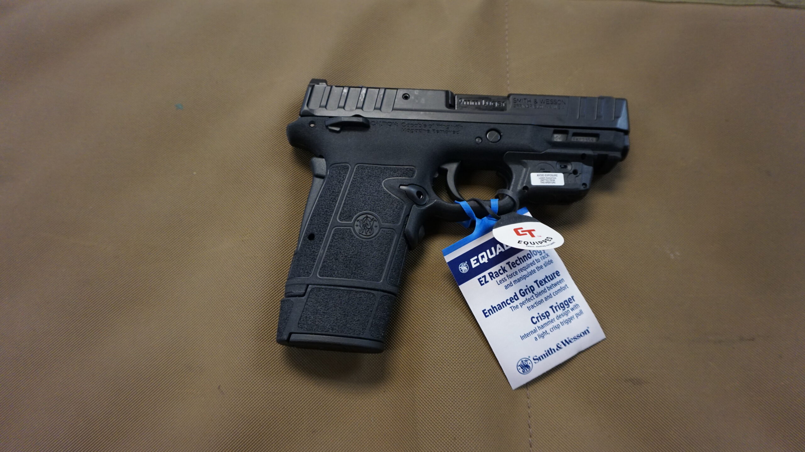 Smith & Wesson semi auto handgun 9mm